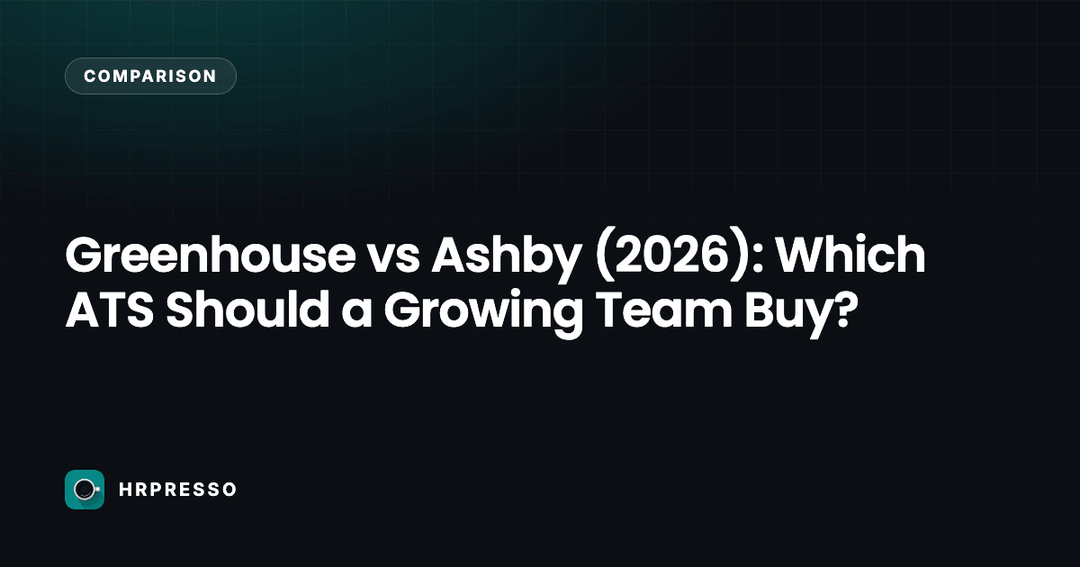 Greenhouse vs Ashby (2026): Which ATS Should a Growing Team Buy?