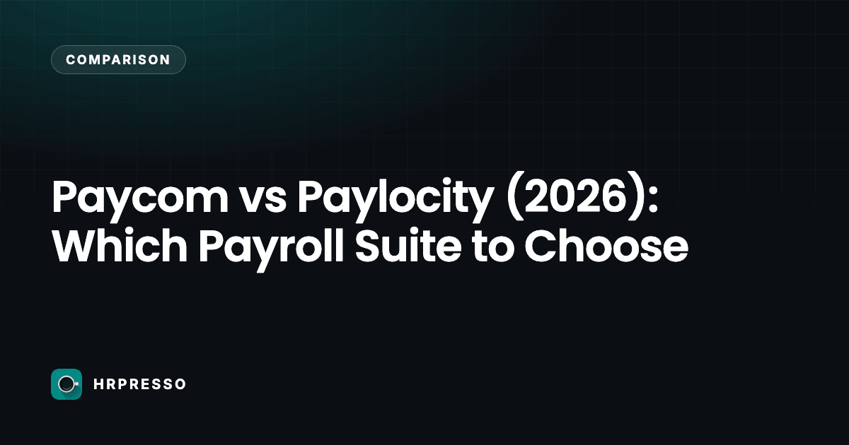 Paycom vs Paylocity (2026): Which Payroll Suite to Choose